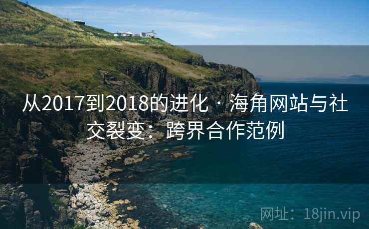 从2017到2018的进化 · 海角网站与社交裂变：跨界合作范例