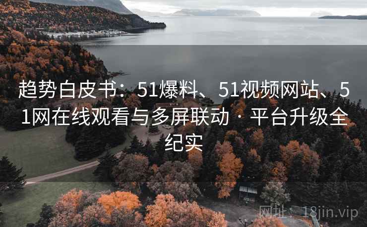 趋势白皮书：51爆料、51视频网站、51网在线观看与多屏联动 · 平台升级全纪实
