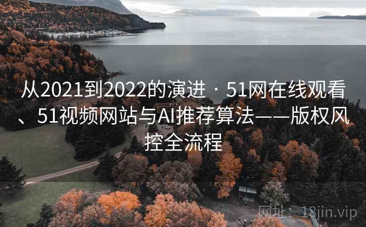 从2021到2022的演进 · 51网在线观看、51视频网站与AI推荐算法——版权风控全流程