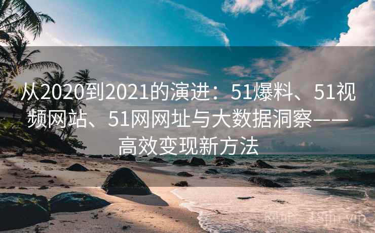 从2020到2021的演进：51爆料、51视频网站、51网网址与大数据洞察——高效变现新方法